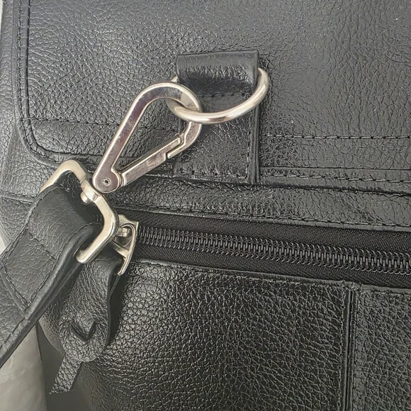 Convertible Backpack With Calf Hair Animal Print - Full Grain Leather - Picture 10 of 13